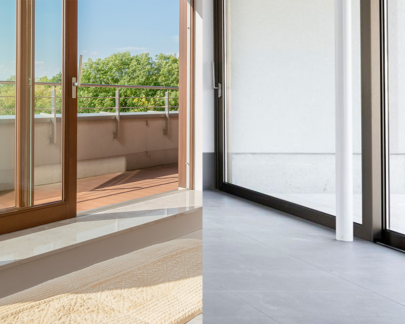 Serramenti in PVC e in Alluminio a Confronto