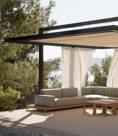 Pergola Esterna Moderna e Comfort
