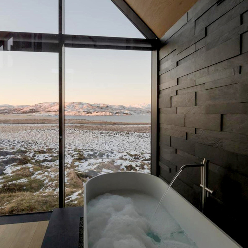 Interno Bagno Casa Islanda