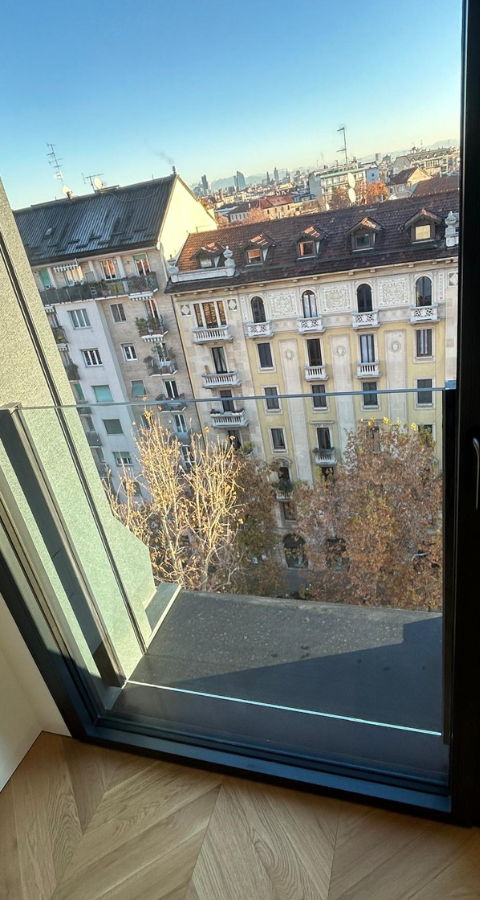 parapetti esterni in vetro milano