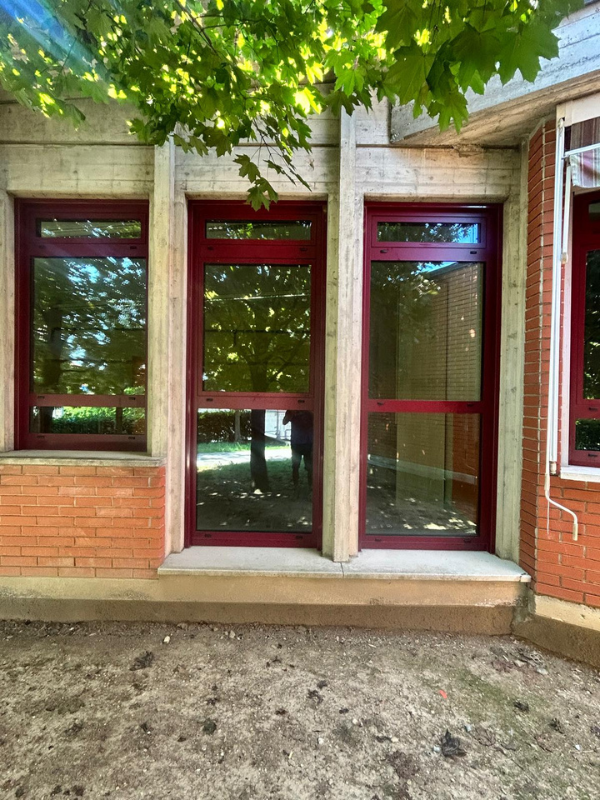 Serramenti in alluminio scuole