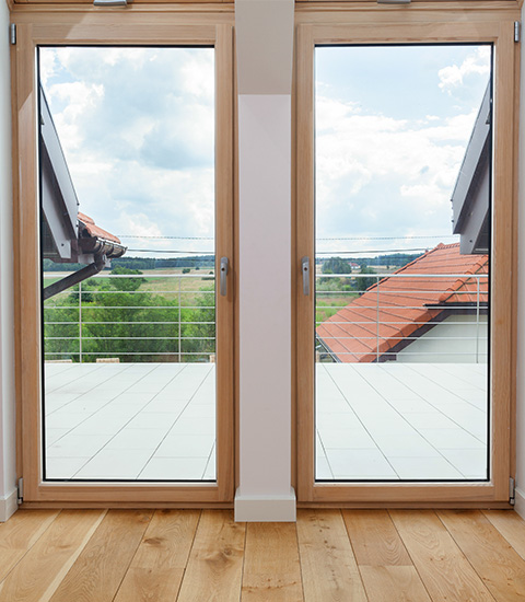 Serramenti in Alluminio in Legno con uno Stile Minimal