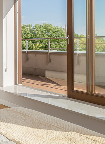 Finestra Scorrevole in PVC Effetto Legno